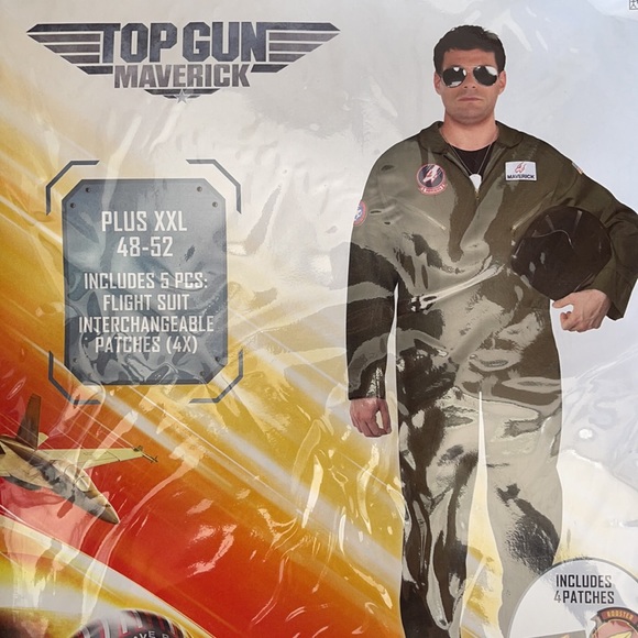 Top Gun 2: Maverick Adult Flight Suit! New! - Picture 7 of 9